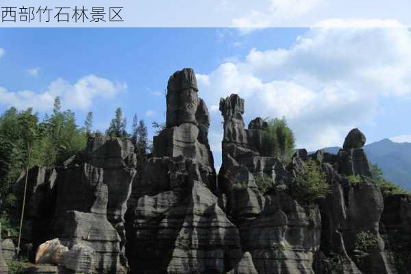 西部竹石林景区