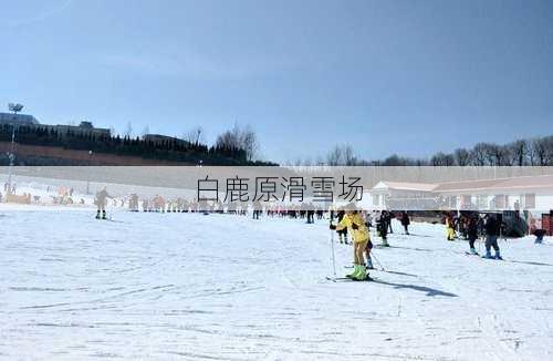 白鹿原滑雪场