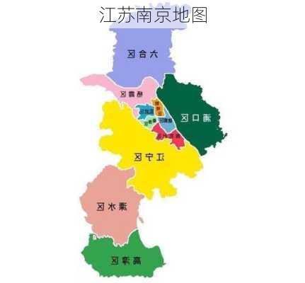 江苏南京地图