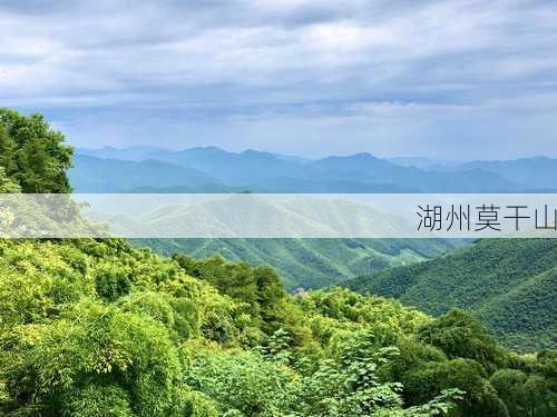 湖州莫干山