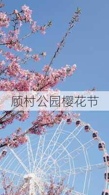 顾村公园樱花节