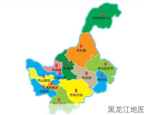 黑龙江地图