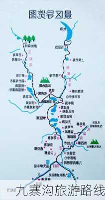 九寨沟旅游路线