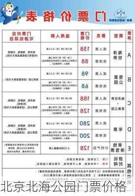 北京北海公园门票价格