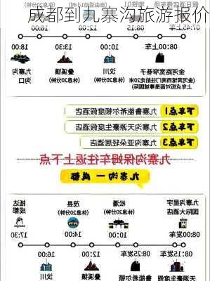 成都到九寨沟旅游报价