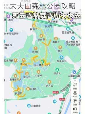 大夫山森林公园攻略