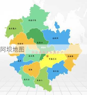 阿坝地图