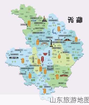 山东旅游地图