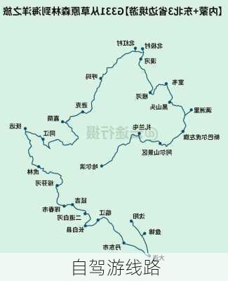 自驾游线路