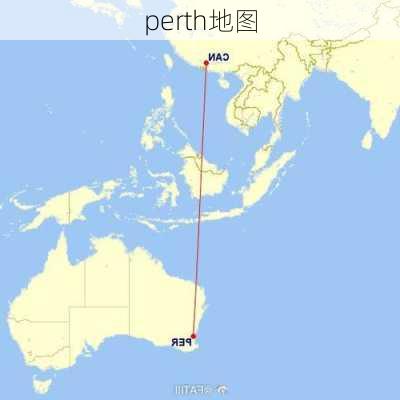 perth地图