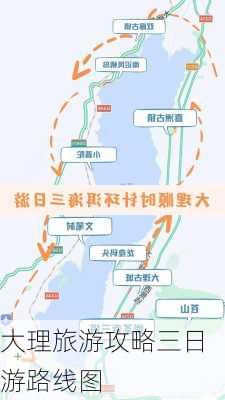 大理旅游攻略三日游路线图