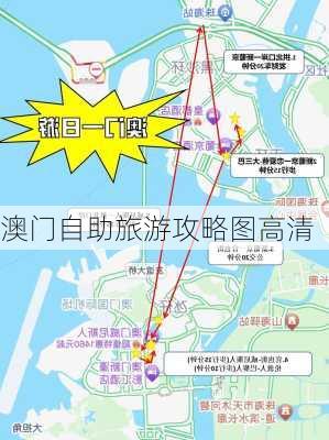 澳门自助旅游攻略图高清