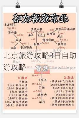 北京旅游攻略3日自助游攻略