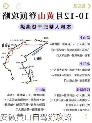 安徽黄山自驾游攻略