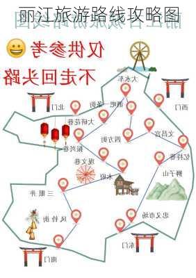 丽江旅游路线攻略图