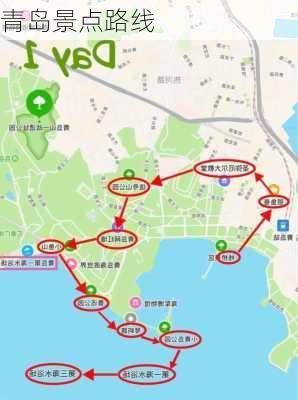 青岛景点路线