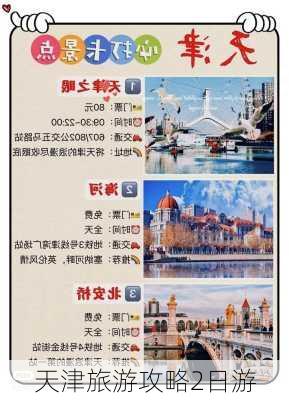 天津旅游攻略2日游