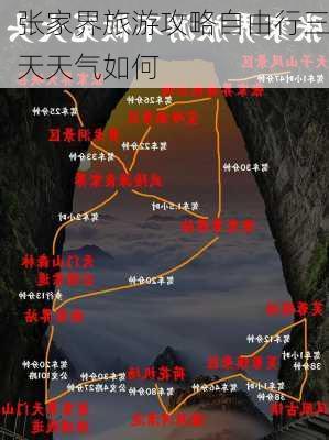 张家界旅游攻略自由行三天天气如何