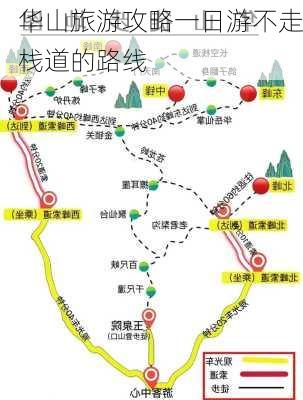 华山旅游攻略一日游不走栈道的路线