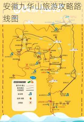 安徽九华山旅游攻略路线图