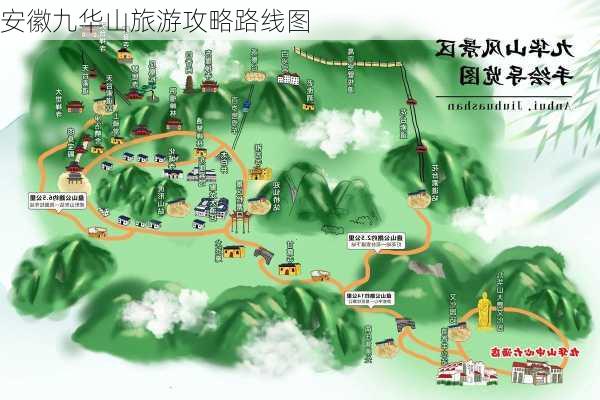 安徽九华山旅游攻略路线图