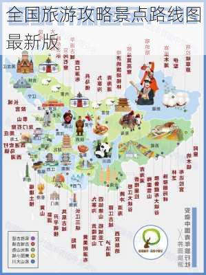 全国旅游攻略景点路线图最新版