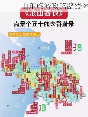 山东旅游攻略路线图