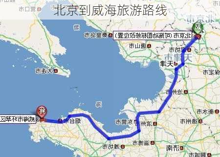 北京到威海旅游路线