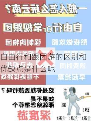 自由行和跟团游的区别和优缺点是什么呢