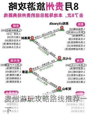 贵州游玩攻略路线推荐一下