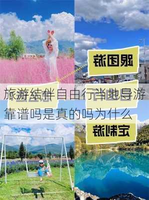 旅游结伴自由行当地导游靠谱吗是真的吗为什么