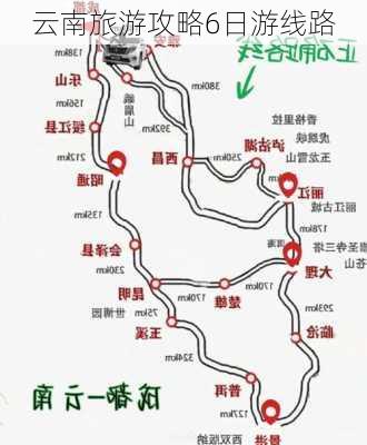 云南旅游攻略6日游线路