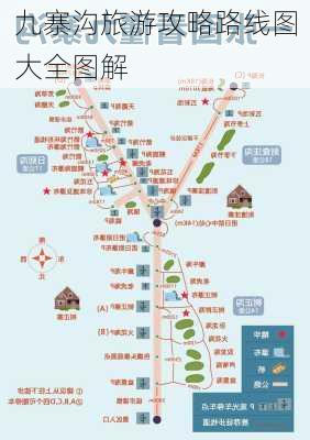 九寨沟旅游攻略路线图大全图解