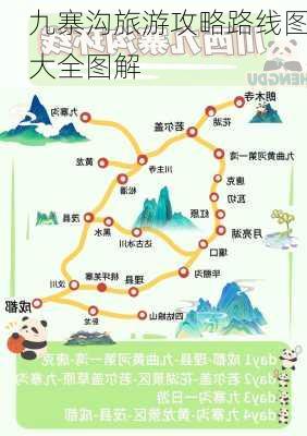 九寨沟旅游攻略路线图大全图解