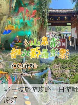 野三坡旅游攻略一日游哪家好