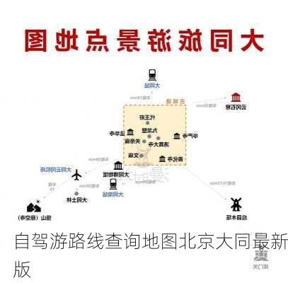 自驾游路线查询地图北京大同最新版