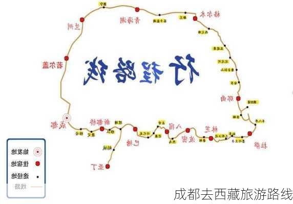 成都去西藏旅游路线