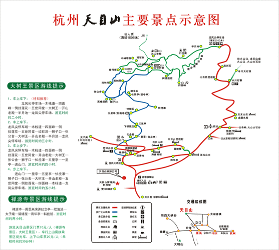 天目山旅游攻略路线