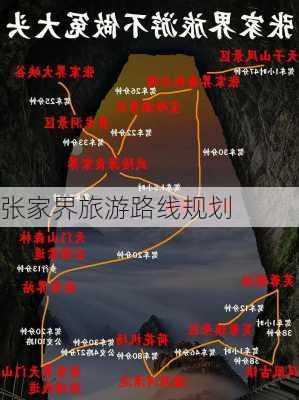 张家界旅游路线规划